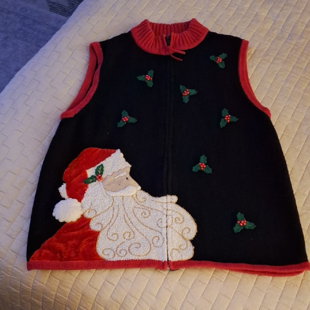 Hampshire Studio Vintage Christmas Cardigan